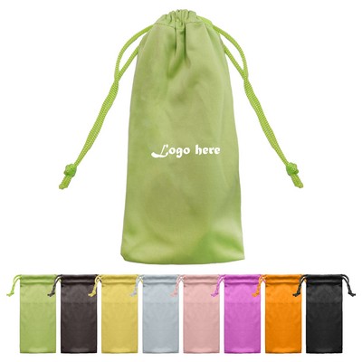 Portable Drawstring Waterproof Sunglasses Pouch